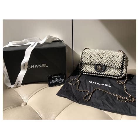 sac perle chanel|sac Chanel promotion.